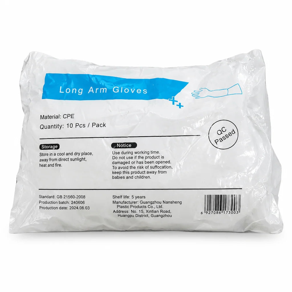 🧪 Chemical Safety 2026 | Disposable Long Gloves | Full Protection & Durable
