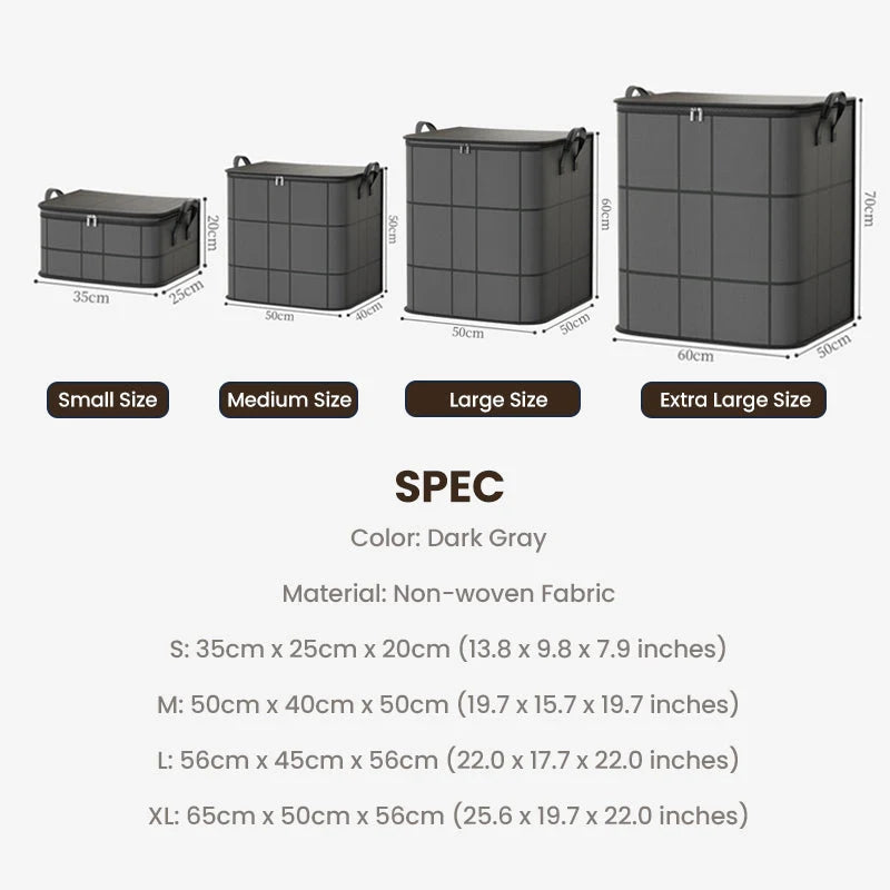📦 Foldable Storage Tote | Waterproof, Dustproof, Spacious & Portable 🌟