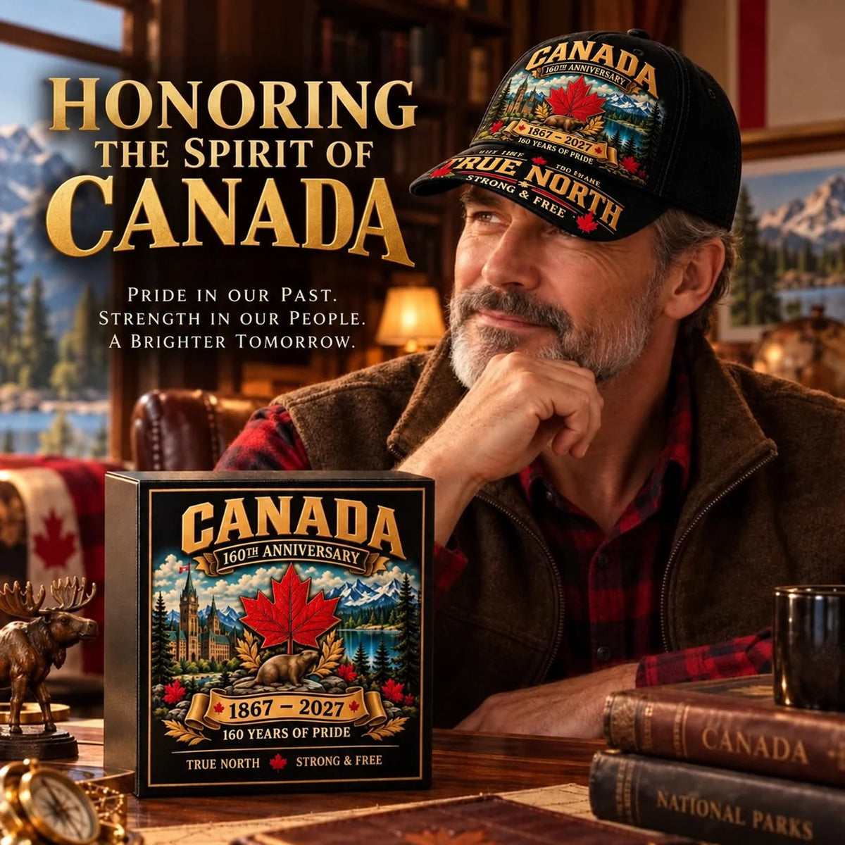 🍁Canada 160th Anniversary 1867–2027 Commemorative Cap