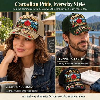 🍁Canada 160th Anniversary 1867–2027 Commemorative Cap