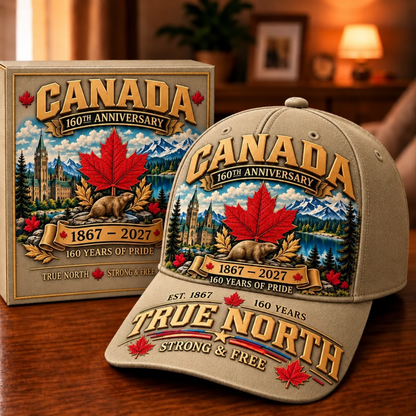 🍁Canada 160th Anniversary 1867–2027 Commemorative Cap