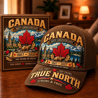 🍁Canada 160th Anniversary 1867–2027 Commemorative Cap