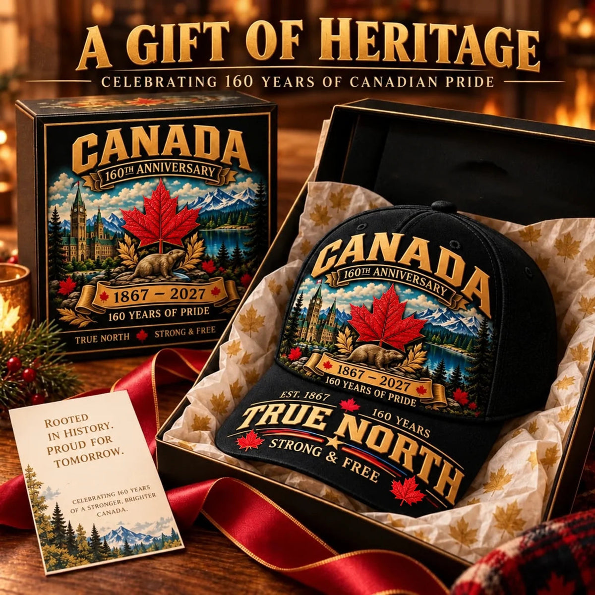 🍁Canada 160th Anniversary 1867–2027 Commemorative Cap
