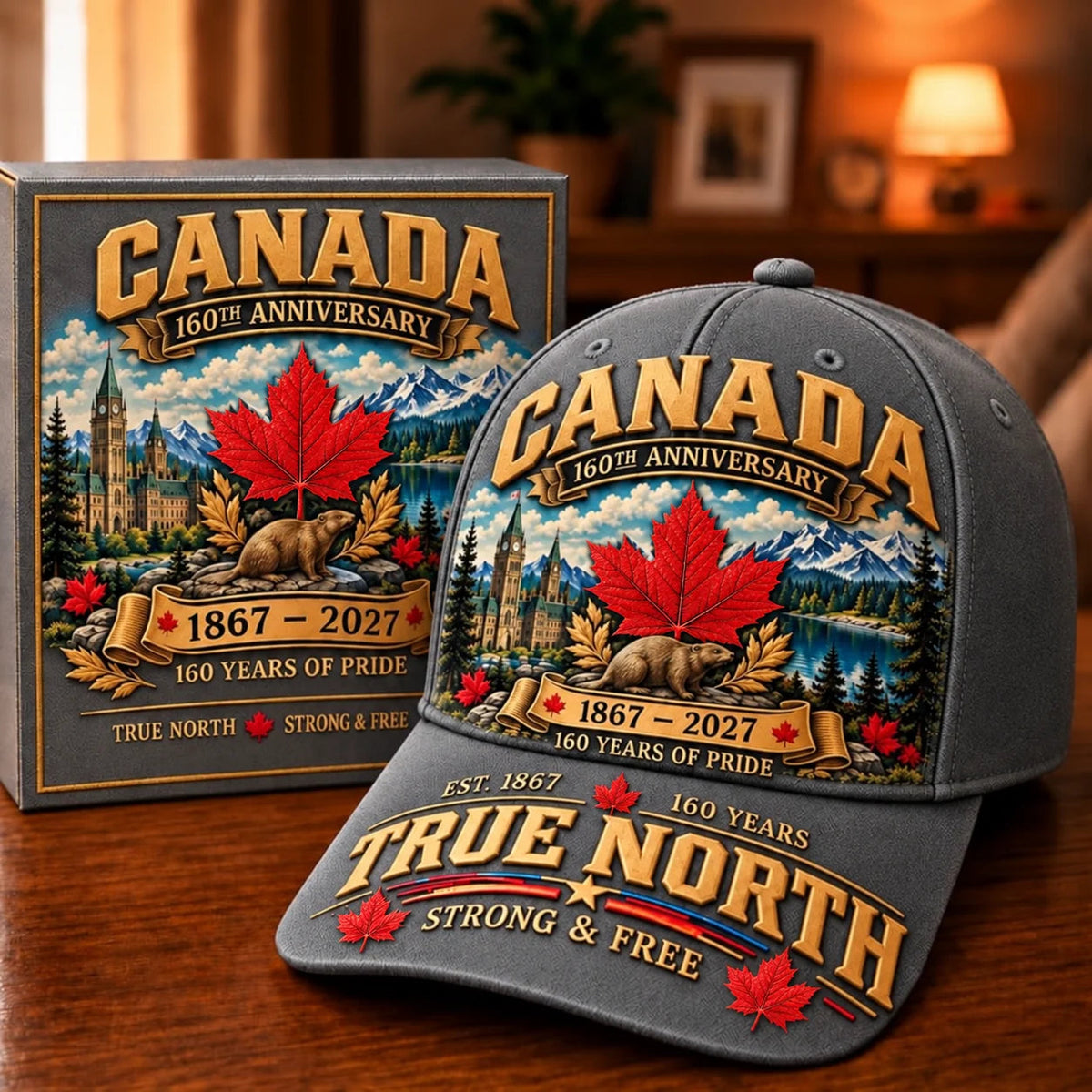 🍁Canada 160th Anniversary 1867–2027 Commemorative Cap