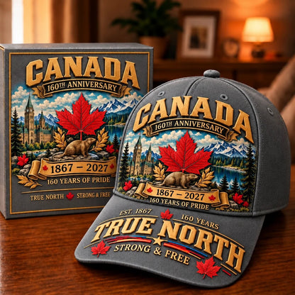 🍁Canada 160th Anniversary 1867–2027 Commemorative Cap