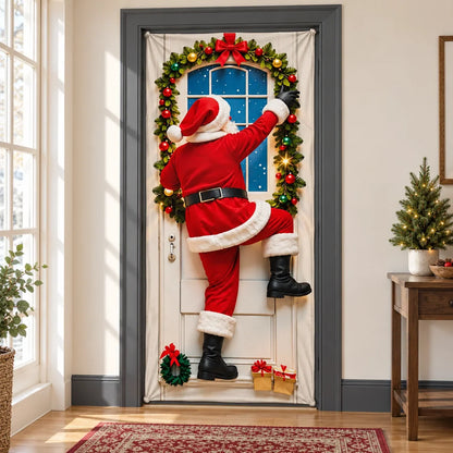 🔥Last Day Promotion 60% OFF💥2026 Christmas Front Door Decoration Cover