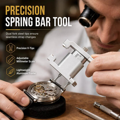 🔥HOT SALE🔥Watch Repair Tool V Shaped Spring Bar Pliers and Tweezers Kit for Strap Removal