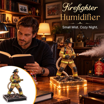 🚒Firefighter Rescue Mist Humidifier I Light-Up Hero Gift