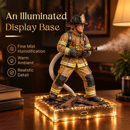 🚒Firefighter Rescue Mist Humidifier I Light-Up Hero Gift
