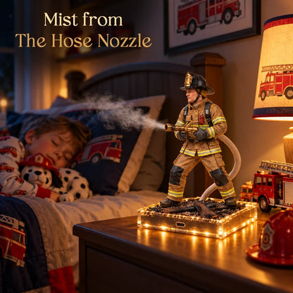 🚒Firefighter Rescue Mist Humidifier I Light-Up Hero Gift