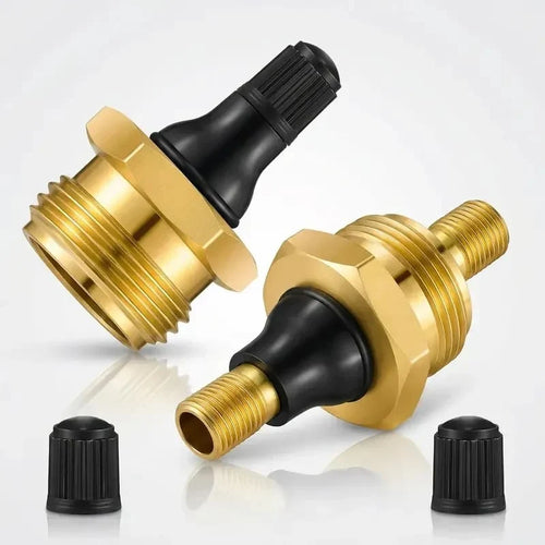 🔥NEW ARRIVAL 49% OFF🎁-2-Pcs Brass RV Blow Out Plugs with Drain Valve
