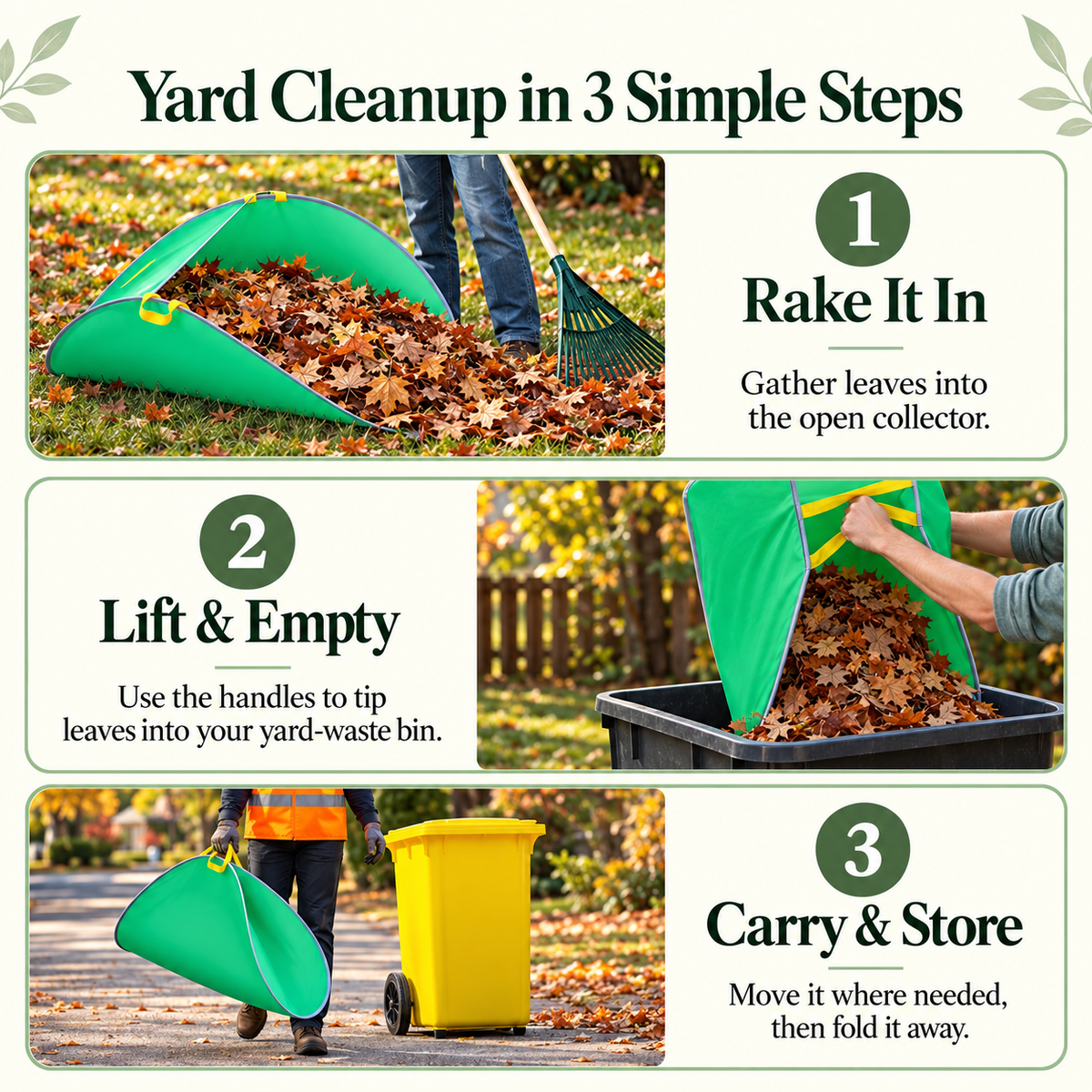Leaf Collector – Quick & Easy Leaf Cleanup