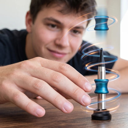 Kinetic Desk toy That Performs Impossible Landing