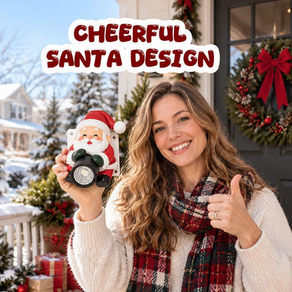 🎅 Santa Welcome Projector – Christmas Greeting Light with Remote & Adjustable Angle