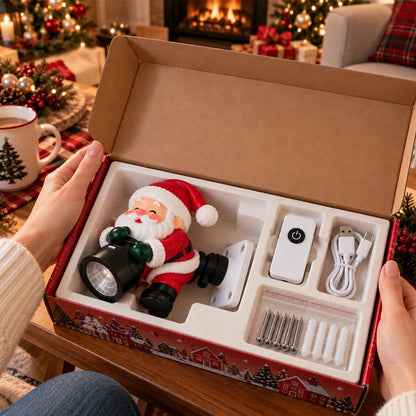 🎅 Santa Welcome Projector – Christmas Greeting Light with Remote & Adjustable Angle