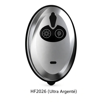 Waterproof Electric Foot Callus Remover with Red and Blue Light Care and Hydrating Spray