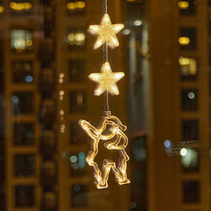 🎄 50% OFF! ✨ DIY Christmas Suction Window Lights – No drill, battery & reusable ✨