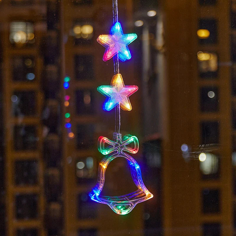 🎄 50% OFF! ✨ DIY Christmas Suction Window Lights – No drill, battery & reusable ✨