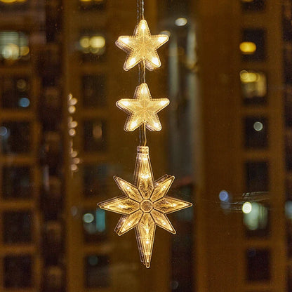 🎄 50% OFF! ✨ DIY Christmas Suction Window Lights – No drill, battery & reusable ✨