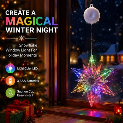🎄 50% OFF! ✨ DIY Christmas Suction Window Lights – No drill, battery & reusable ✨