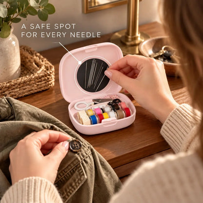 🧵Portable Magnetic Sewing Organizer | On-the-Spot Clothing Fixes Anywhere🪡👕