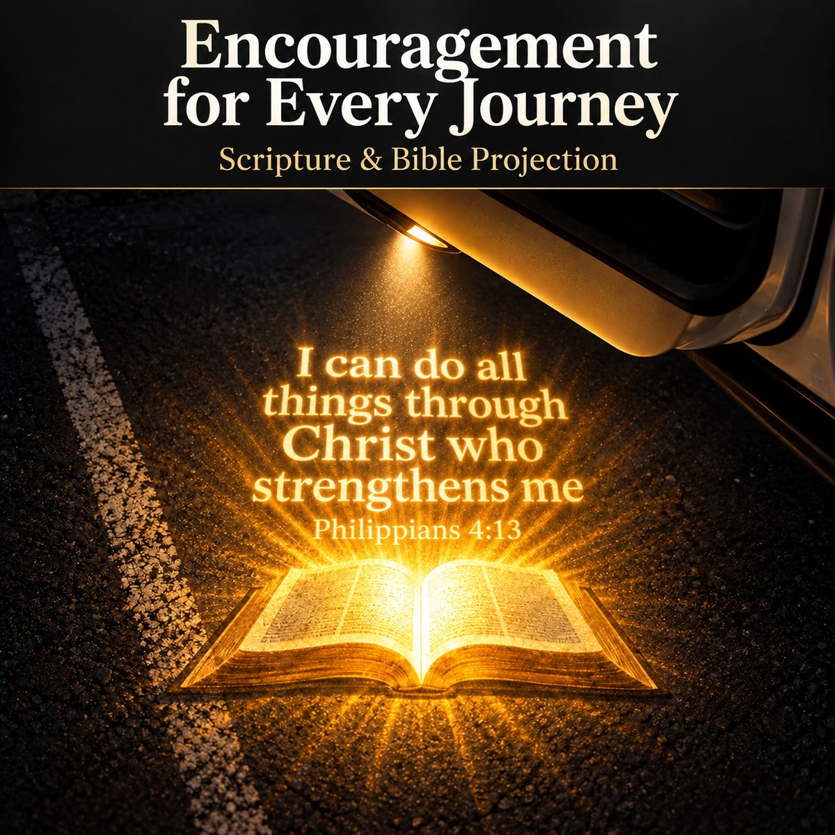 Christian Car Door Projector Light