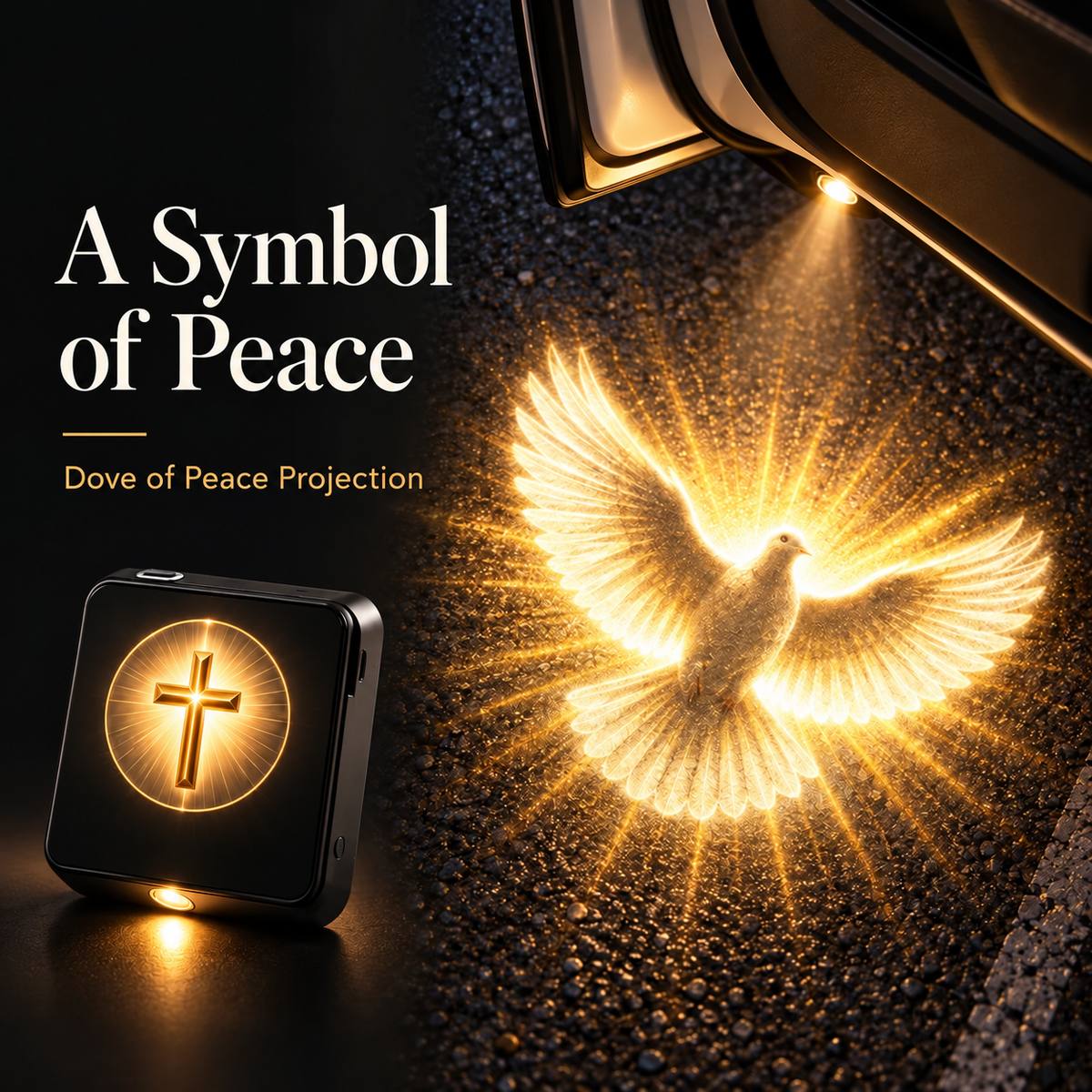 Christian Car Door Projector Light