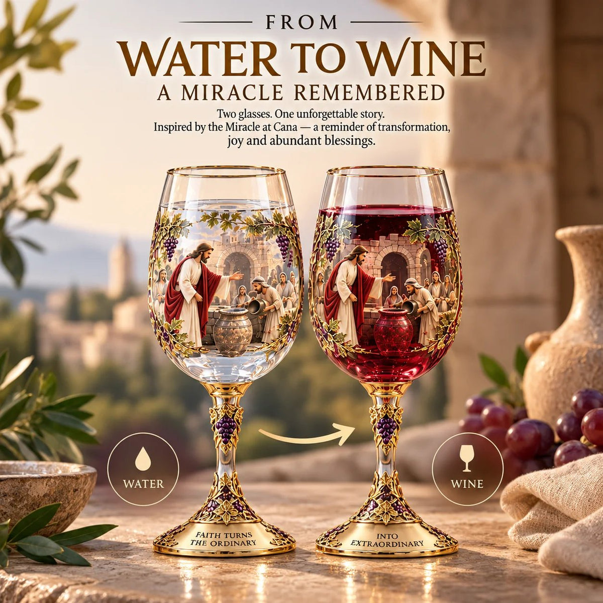 ✝️  🎁Two Glasses. One Miracle. A Story Worth Keeping