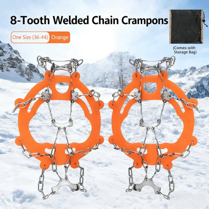 🧊 49% OFF Ice Cleats for Shoes – Anti-Slip Snow Grips for Winter Walking & Hiking