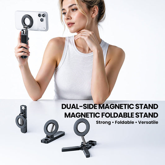 360-Degree Rotating Foldable Magnetic Phone Holder