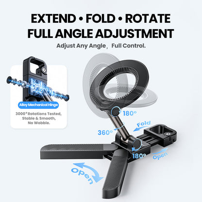 360-Degree Rotating Foldable Magnetic Phone Holder