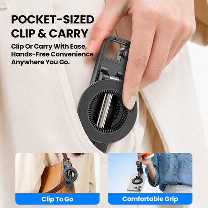 360-Degree Rotating Foldable Magnetic Phone Holder