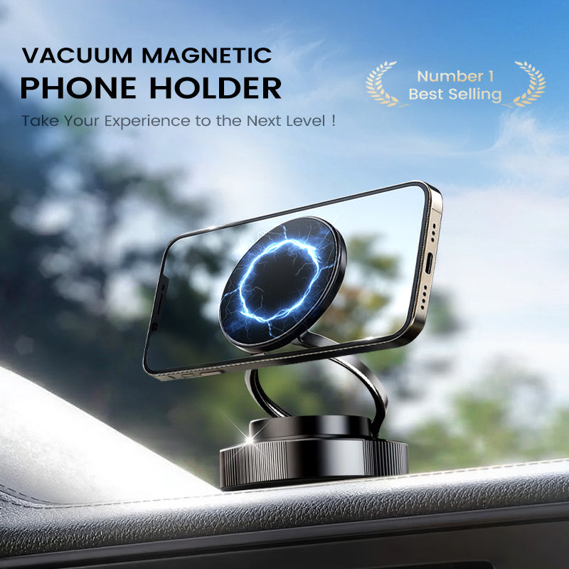 360° Adjustable Vacuum Magnetic Phone Holder
