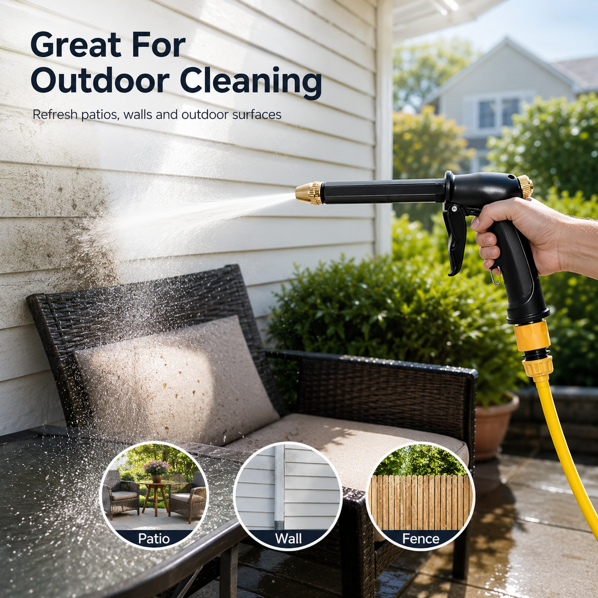 🚀🔥55% OFF TODAY💦 Premium High-Pressure Water Gun for Cars & Gardens