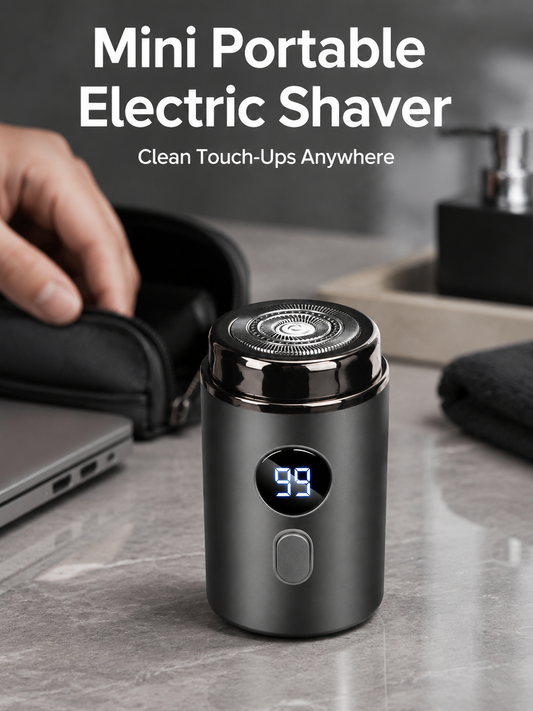 🔥🔥🔥 Hot Sale Mini Portable Electric Shaver for Men & Women – USB Rechargeable Waterproof Razor