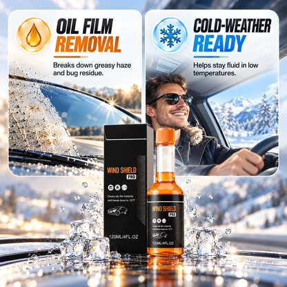🚗 50% OFF Windshield Oil Film Cleaner – Clearer Glass & Streak-Free Driving View ✨