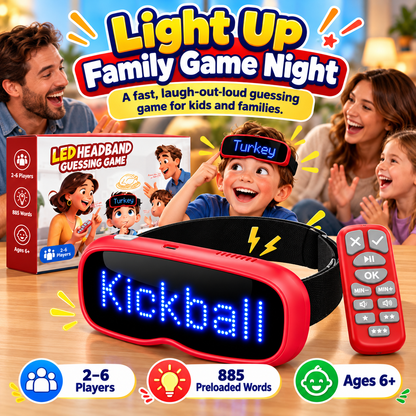 😂 50% OFF Today! Laugh-Out-Loud Headband Word Guessing Game for 2–6 Players