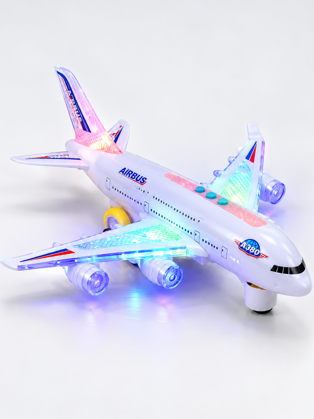 ✈️ Kids Fun Deal – Light-Up Spinning Airplane Toy 🌟 Musical Electric Aircraft with Flashing Lights & 360° Rotation for Ages 3+ 🎁