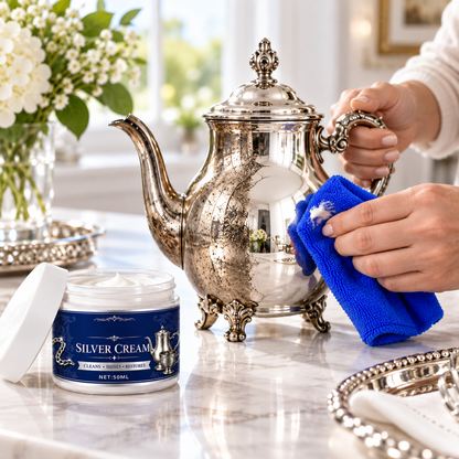 ✨ Bring Tarnished Silver Back to Life – Easy Silver Polish Cream