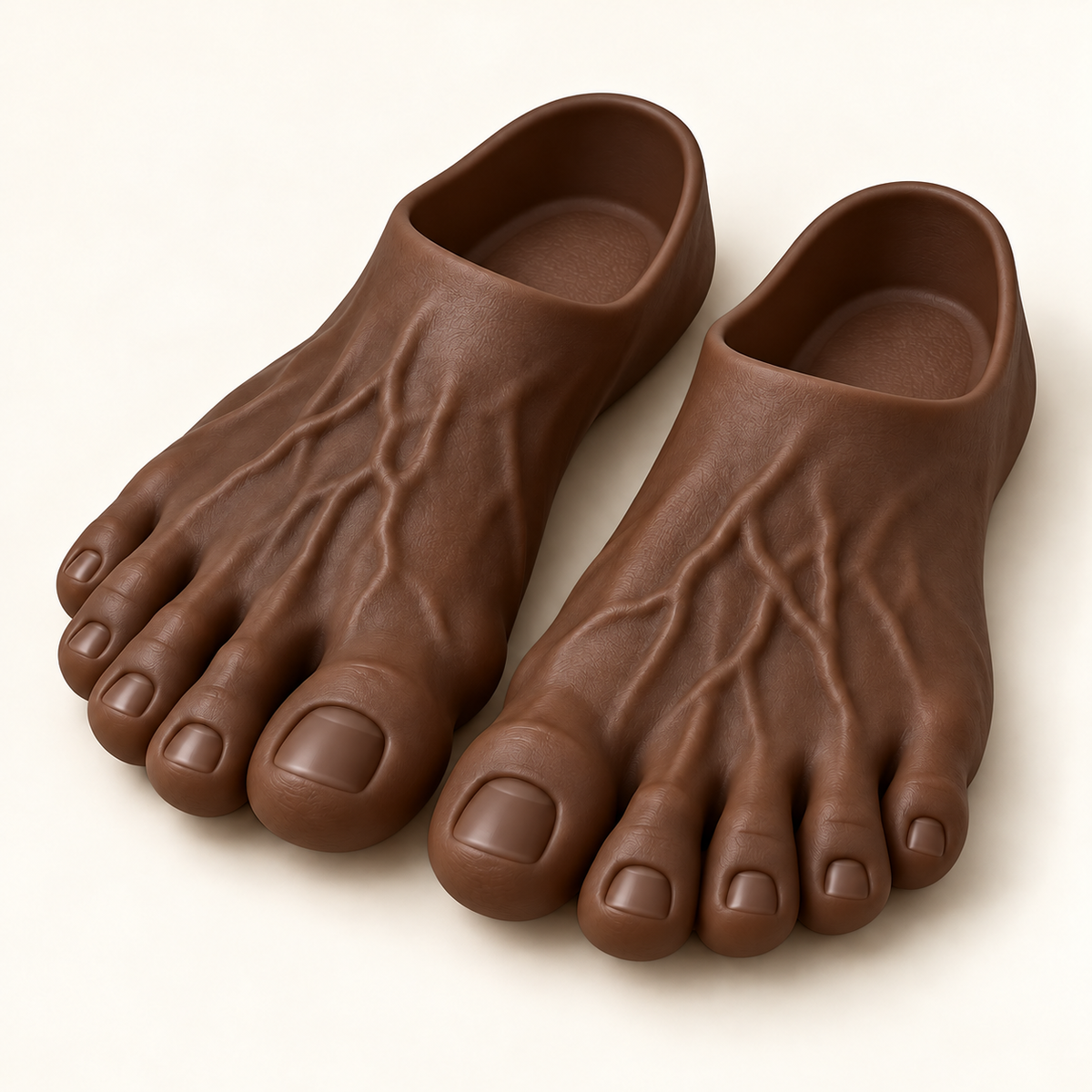 The Big Toe Energy Slides – Realistic Giant Foot Slippers
