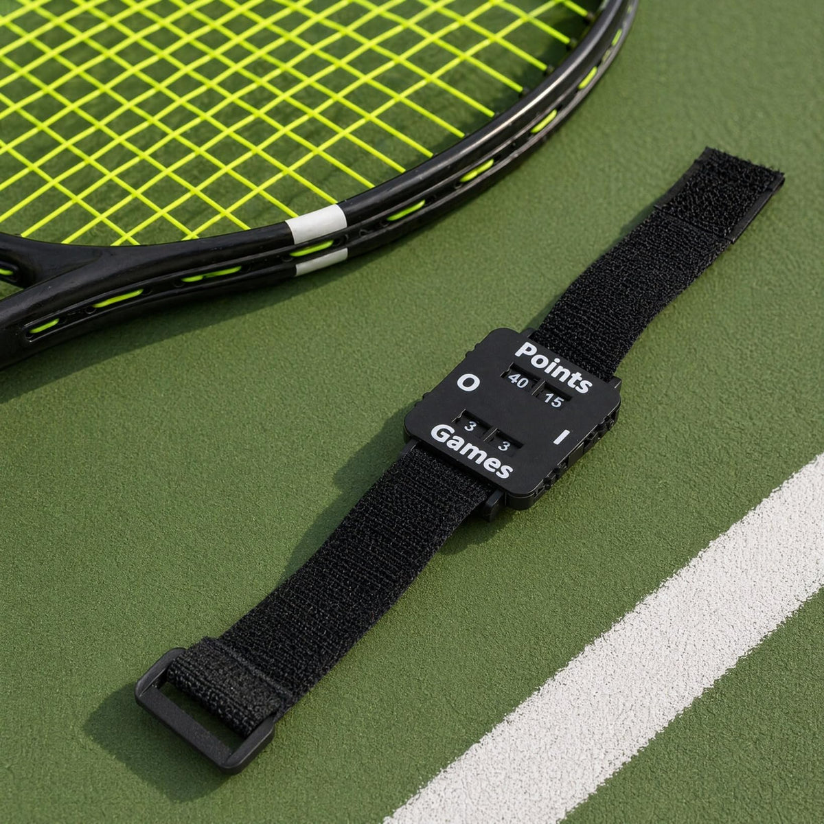🎾 Wearable Tennis & Pickleball Score Tracker Wristband for Points and Games