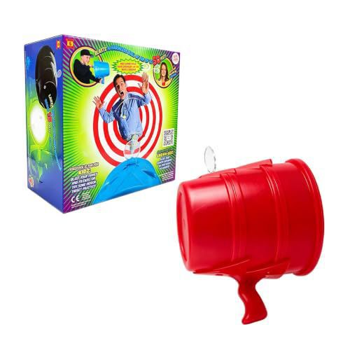 💨 Manual Air Vortex Blaster Toy – Battery-Free Fun for Game Nights & Backyard Play