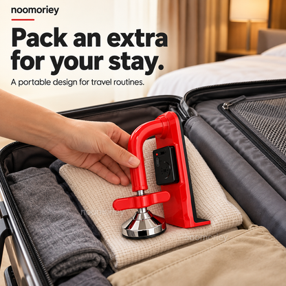 Portable Door Brace with Alarm – Adjustable, No-Drill Door Support for Home & Travel 🔒