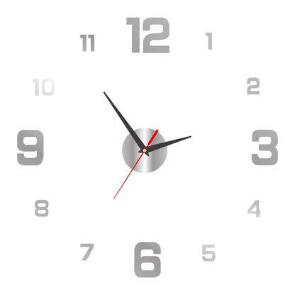 ⭐️⏰3D DIY Luminous Acrylic Wall Clock Set