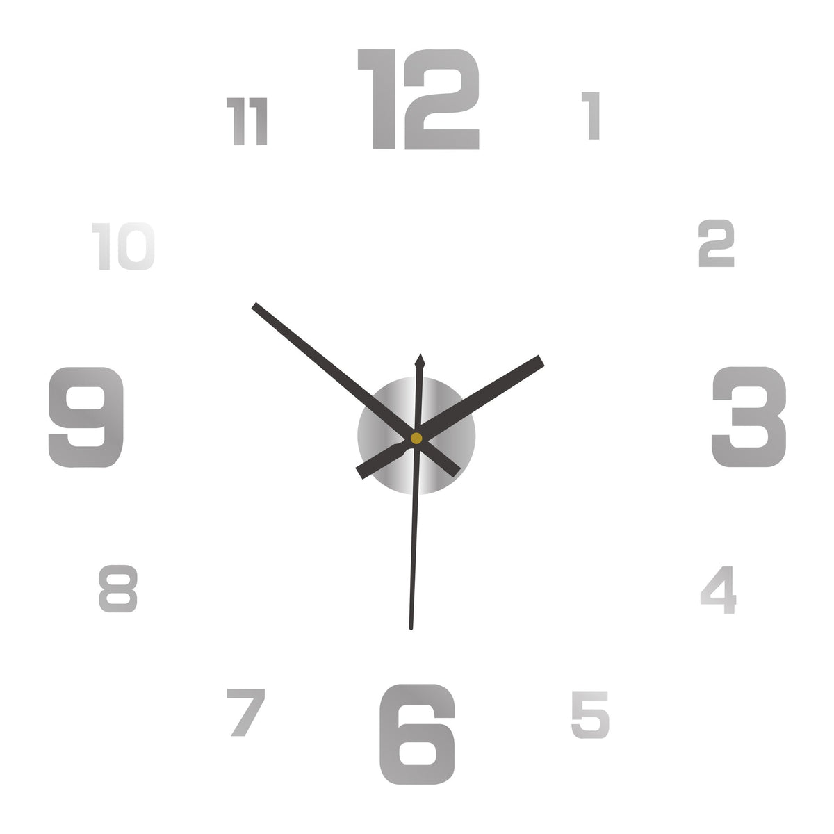 ⭐️⏰3D DIY Luminous Acrylic Wall Clock Set