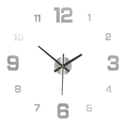 ⭐️⏰3D DIY Luminous Acrylic Wall Clock Set