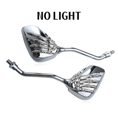 LED ghost claw rearview mirror