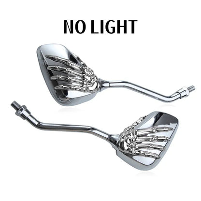 LED ghost claw rearview mirror