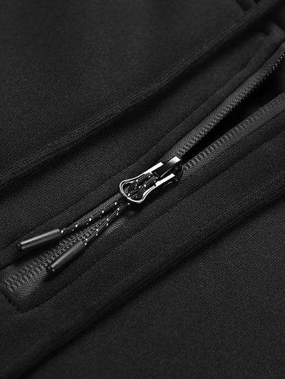 🔥 Men's 26-Zone Heated Hoodie – USB Powered Half-Zip Winter Pullover