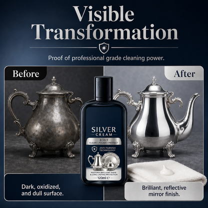 Anti-Tarnish Silver Polish Cream